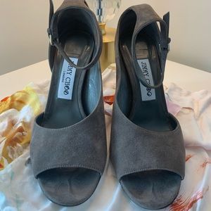 Jimmy Choo Open Toe Booties size 37